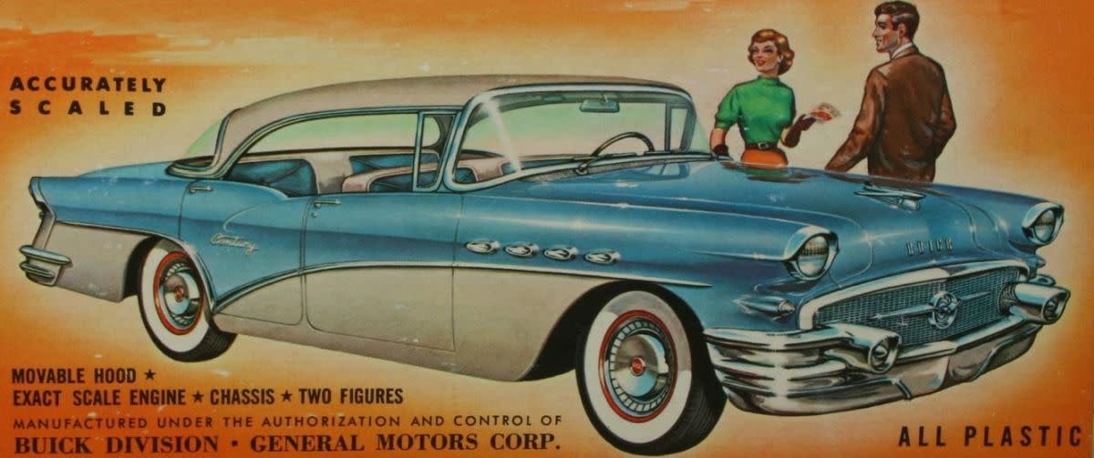 1230 1956 Buick Riviera with Glass