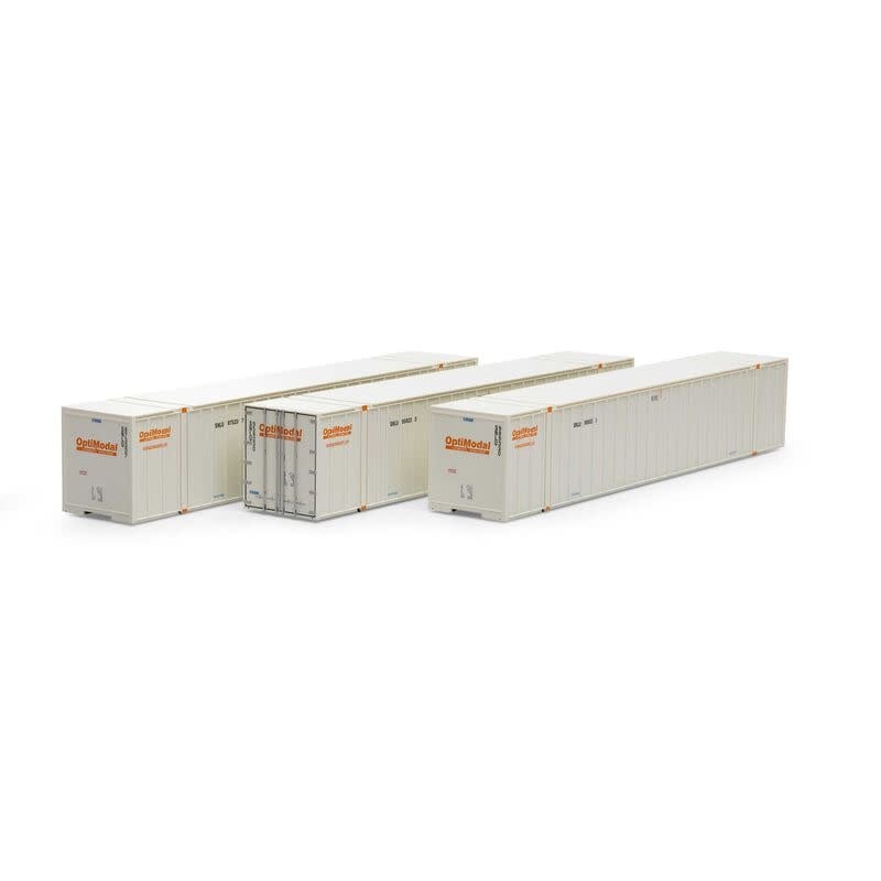 40130 HO 53' Stroughton Optimodal Containers #1 - 3 Pack