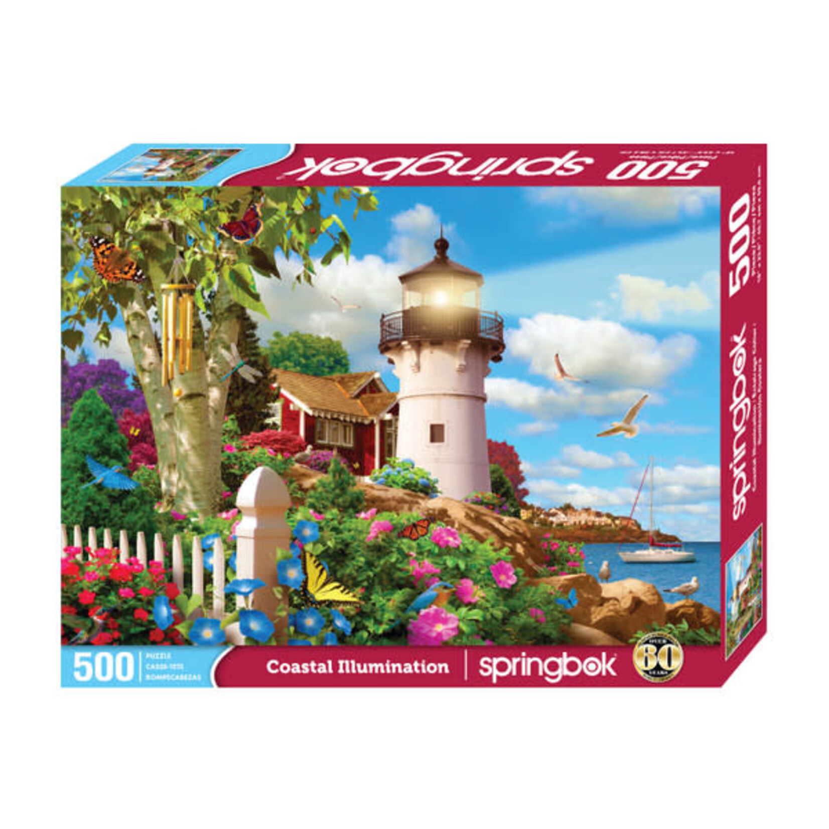 Springbok 3301702 Coastal Illumination 500 Piece Puzzle