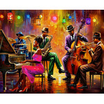 Springbok Neon Notes 1000 Piece Puzzle