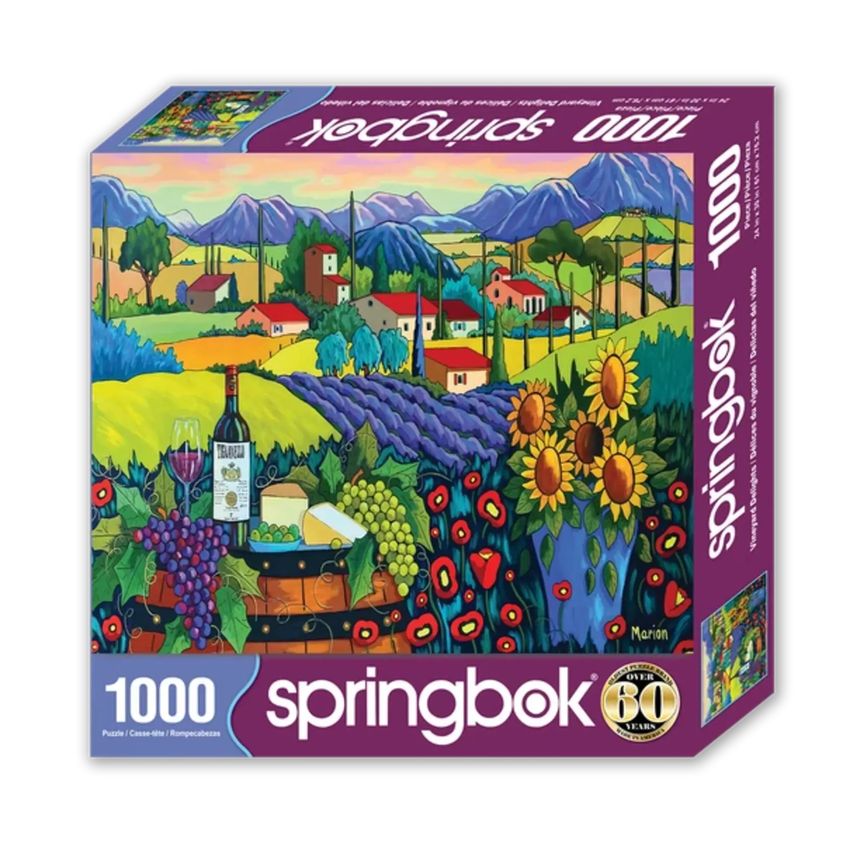 Springbok 3311315 Vineyard Delight 1000 Piece Puzzle