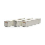 Athearn 40129 HO Stoughton Containers - Schneider #2 - 3 Pack