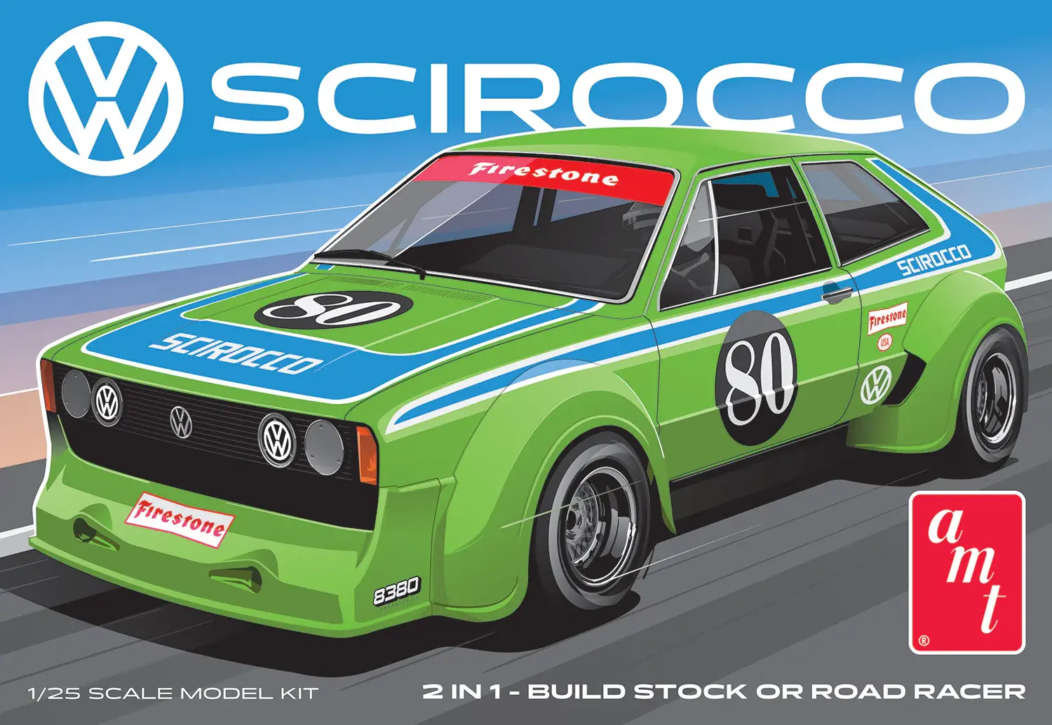 1476 1/25 VW Scirocco T/A Champ Car 2 in 1