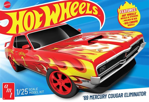 1527 1/25 Hot Wheels 1969 Mercury Cougar Eliminator