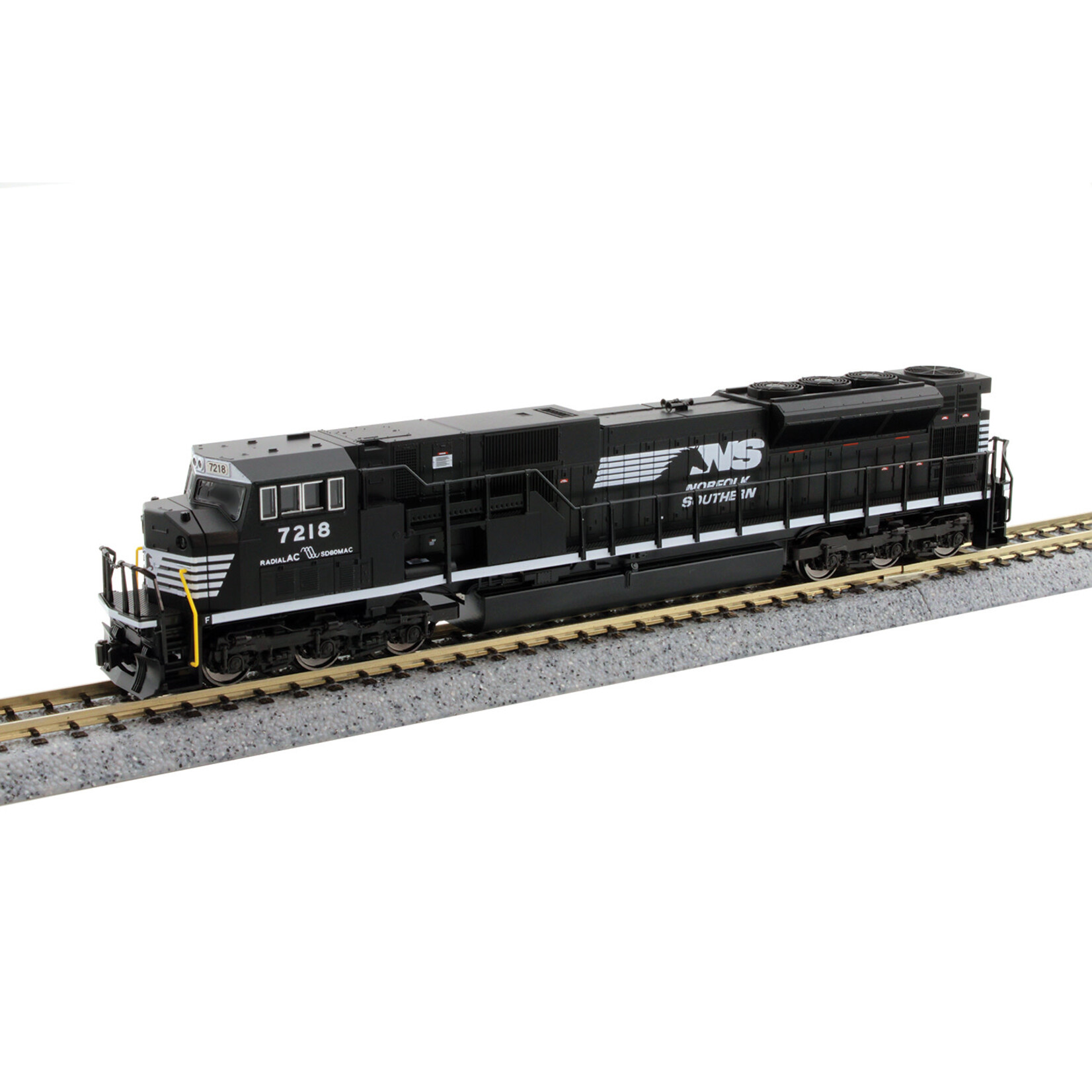 Kato 1765517S N SD80MAC NS #7218 Set w/ DCC & Sound