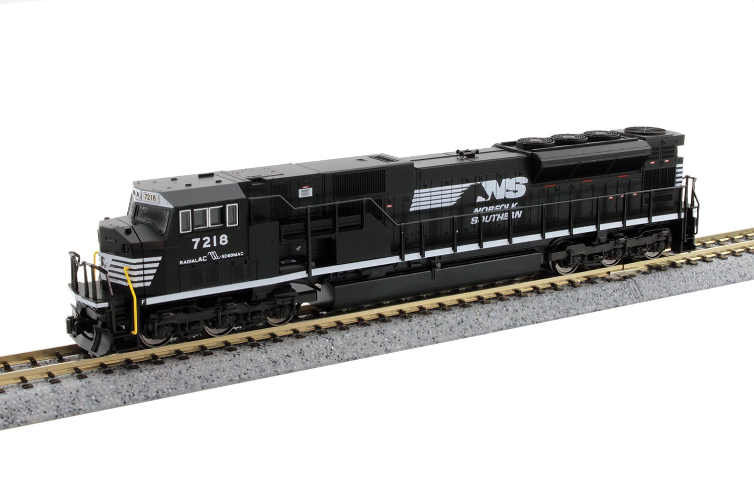 1765517S N SD80MAC NS #7218 Set w/ DCC & Sound