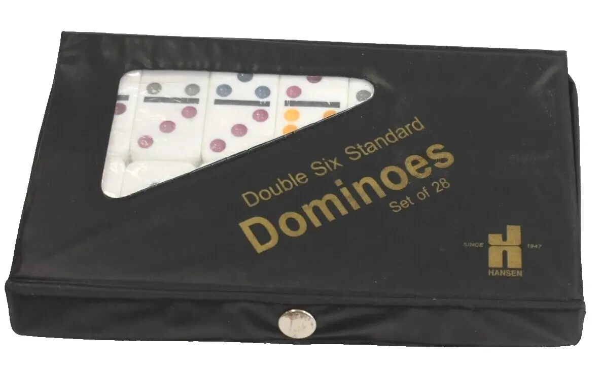 506 Double Six Standard Dominos Set of 28