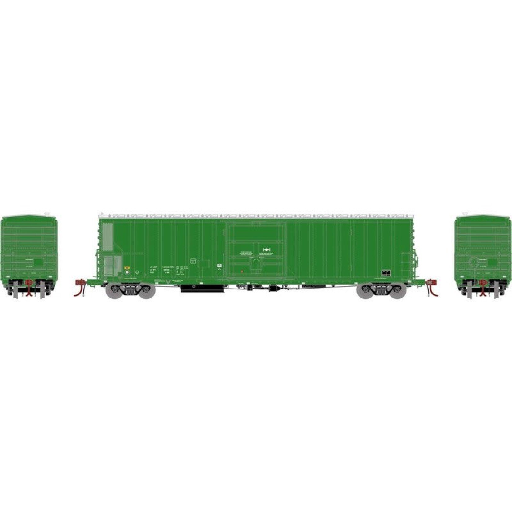 Athearn Genesis 1122 HO 57' FGE Mechanical Reefer Data Only Green