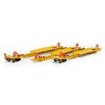 Athearn 15670 HO 57' Trinity Spine Car TTRX 360821 - 3 Pack