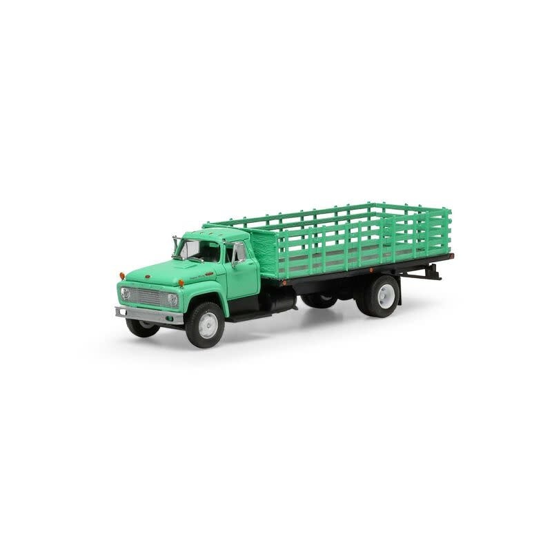 84728 HO Ford F-850 Stakebed Teal