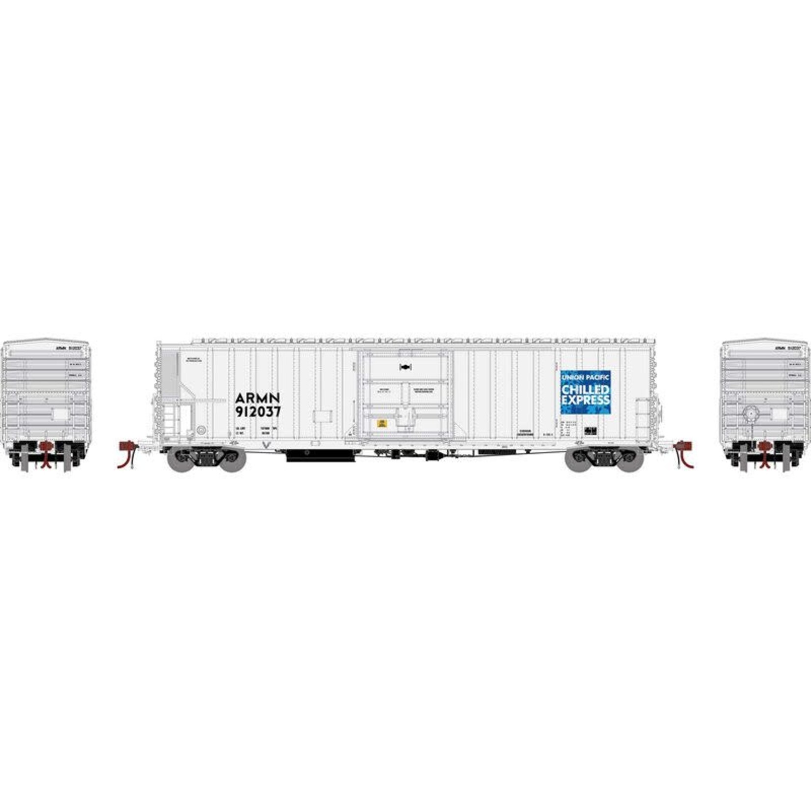 Athearn Genesis 1107 HO 57' FGE Mechanical Reefer ARMN 912037