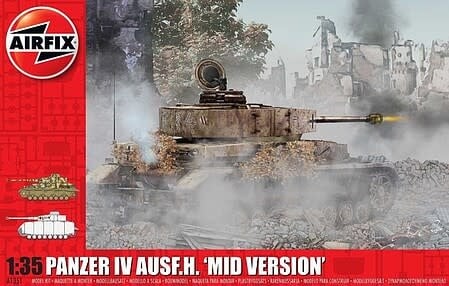 1351 1/35 Panzer IV AUSF.H. Mid Version Tank