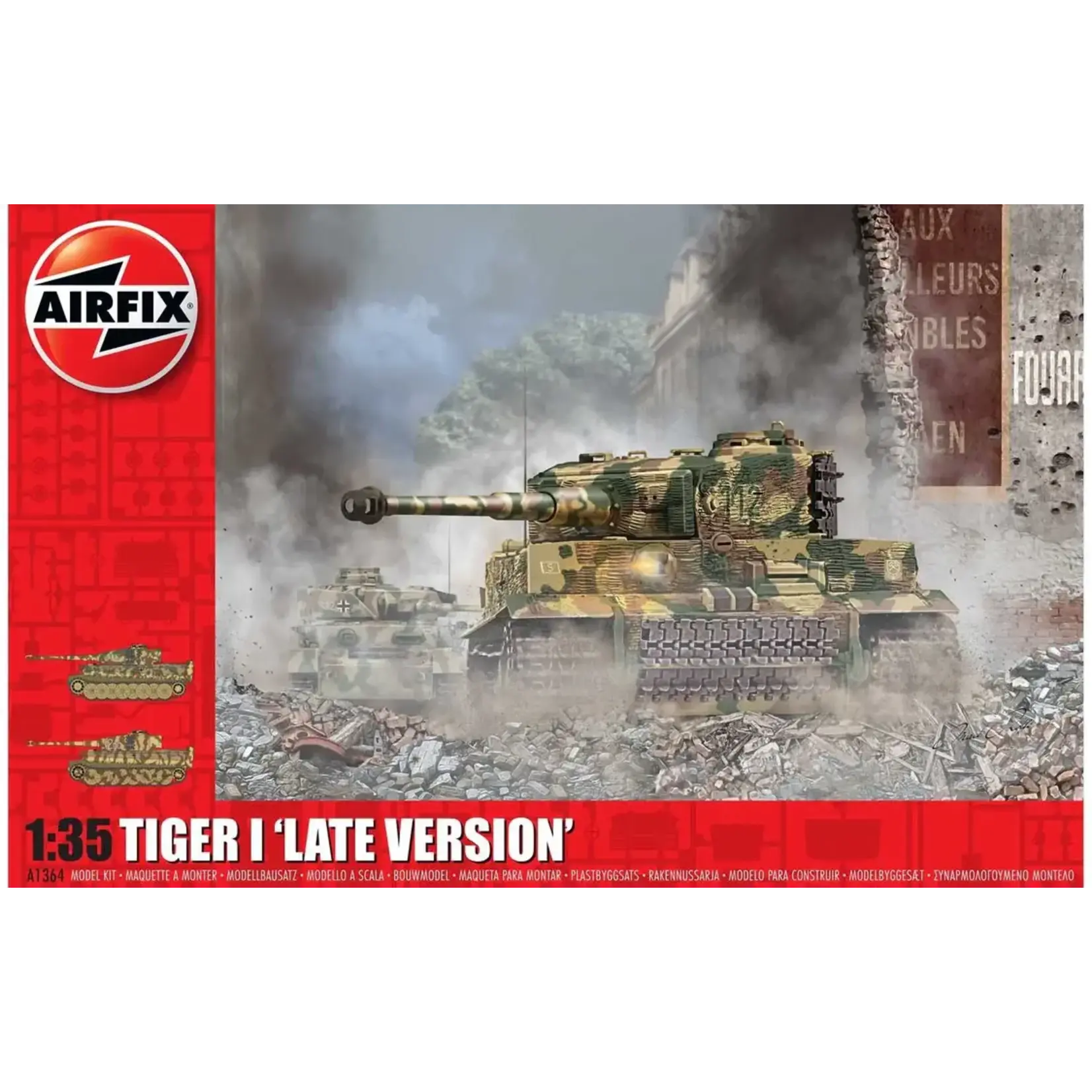 Airfix 1364 1/35 Tiger I Late version Tank