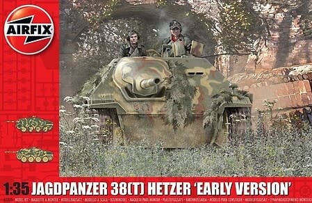 1355 1/35 Jagdpanzer 38(t) Hetzer Early Version Tank