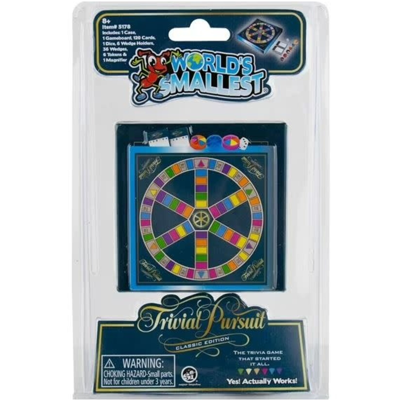 Super Impulse 5178 Worlds Smallest Trivial Pursuit Game