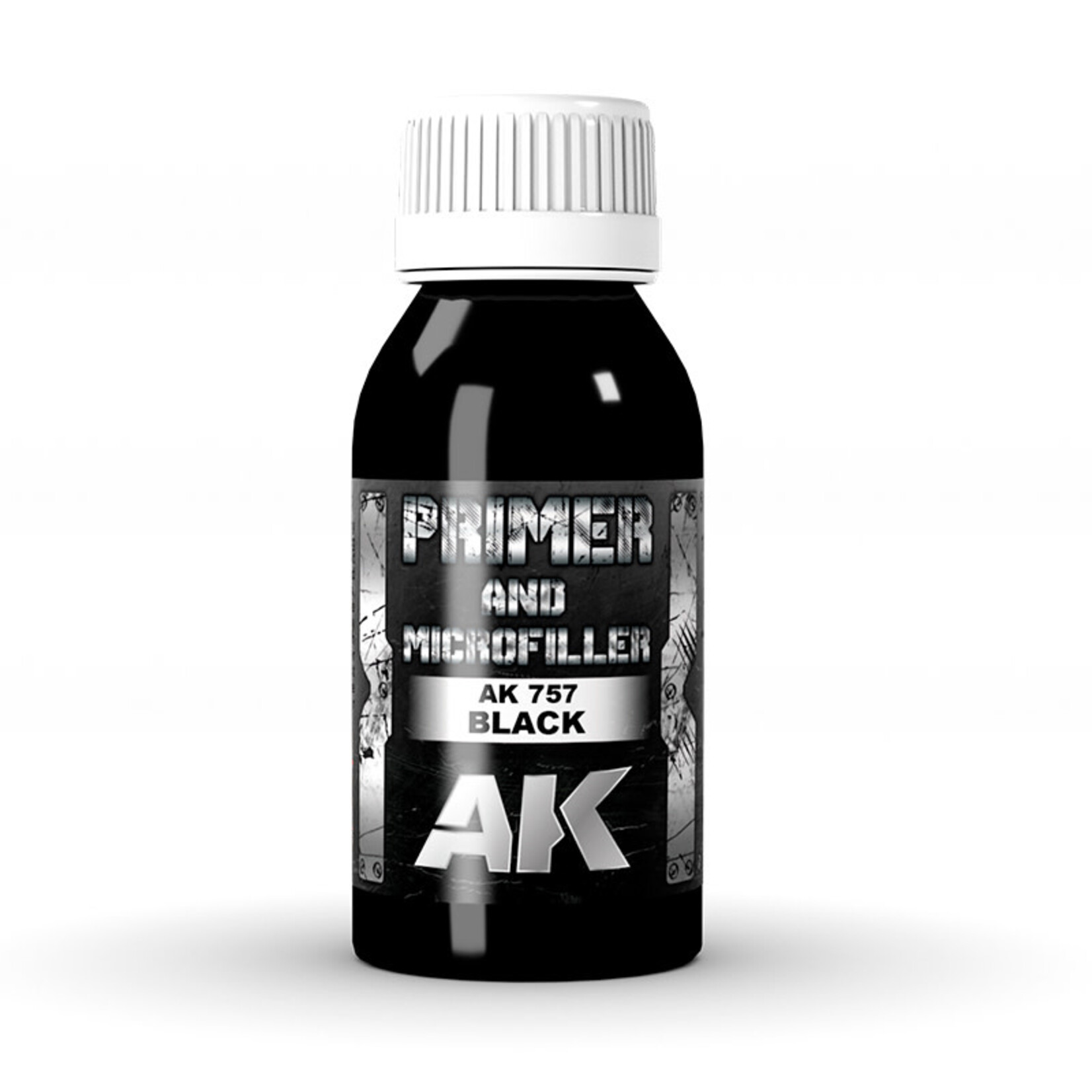 AK Interactive 757 Black Primer and Microfiller 100ml