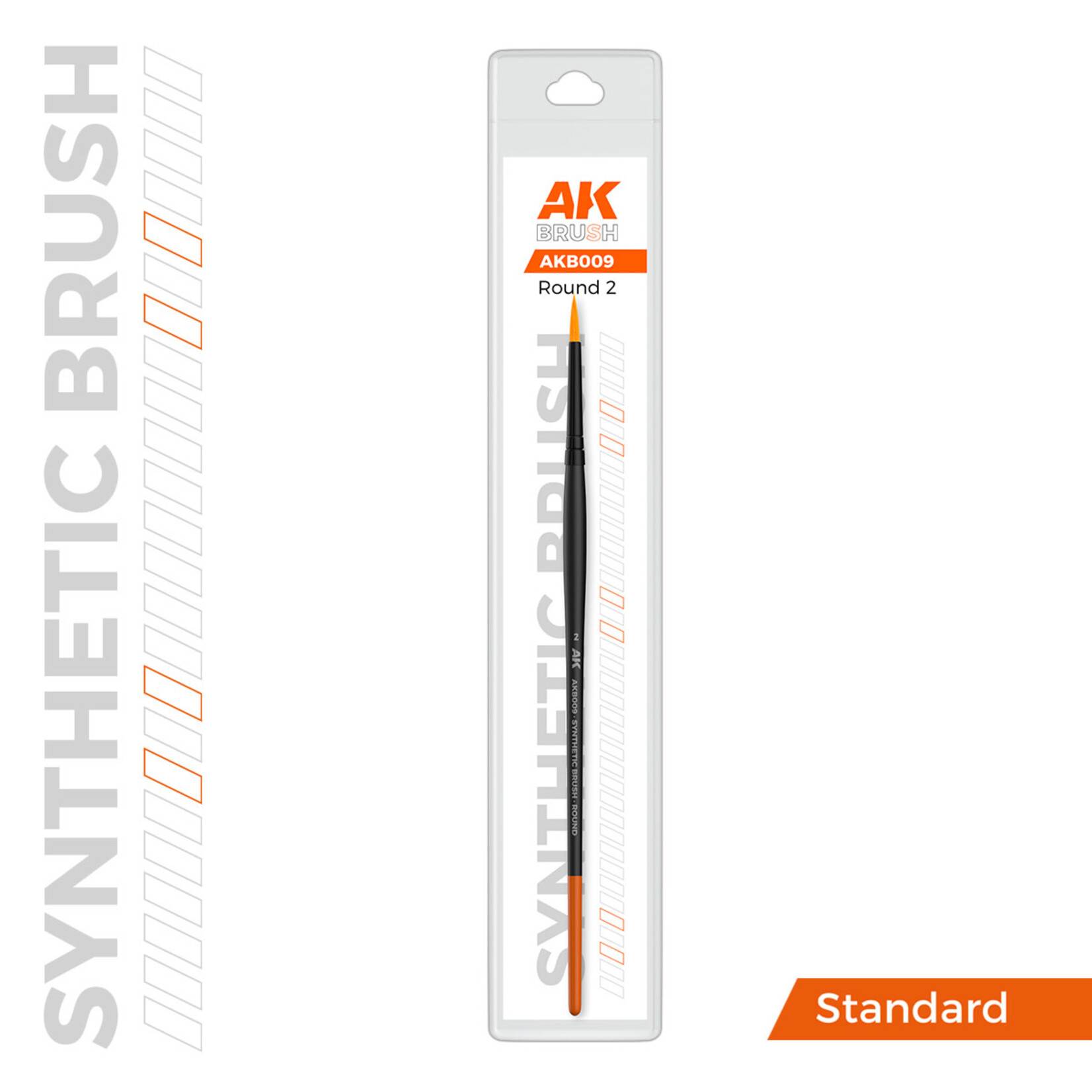 AK Interactive B009 Synthetic Brush Round 2