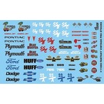 Gofer Racing 11069 Fantasy Vintage Pro Stock Dragsters Decals