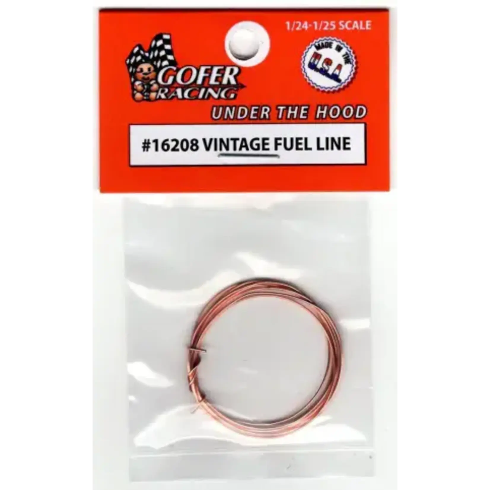 Gofer Racing 16208 Vintage Copper Fuel Line