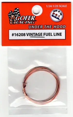 16208 Vintage Copper Fuel Line