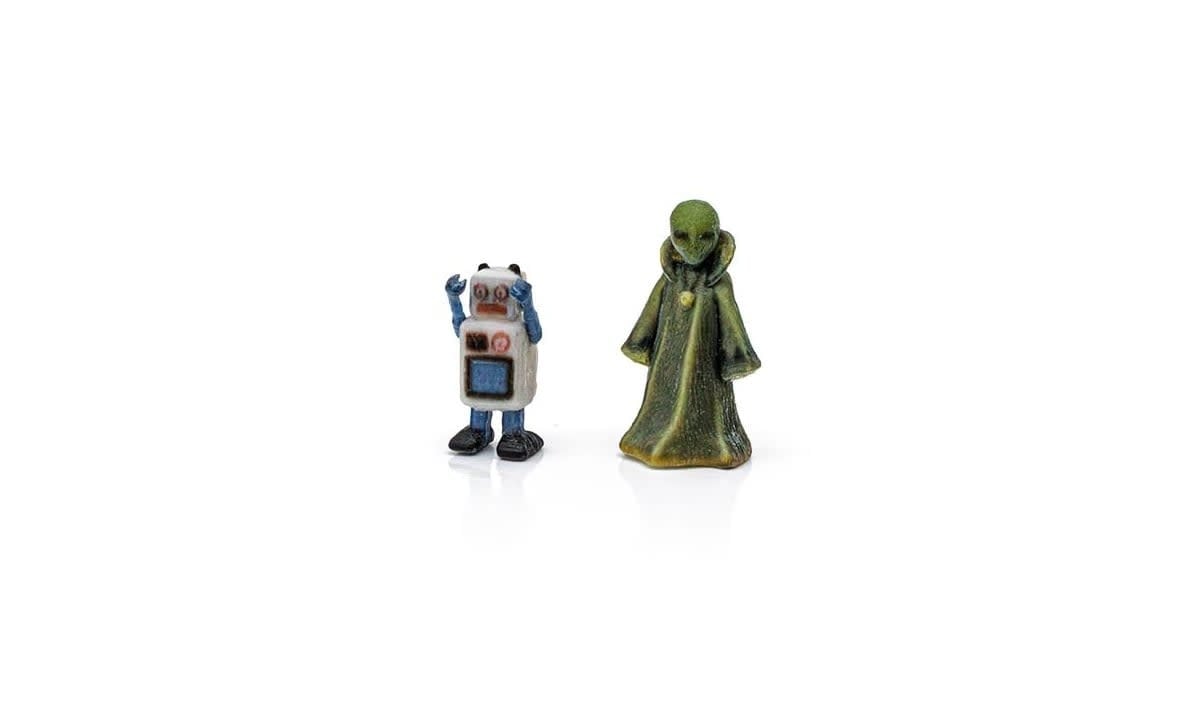 2860 O Earth Visitors Find Me Figures - 2 Pack