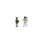 Woodland Scenics 2861 O Cosmic Travelers Find Me Figures - 2 Pack