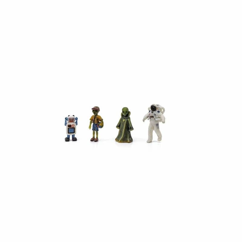 2865 HO Sci-Fi Find Me Figures - 4 Pack