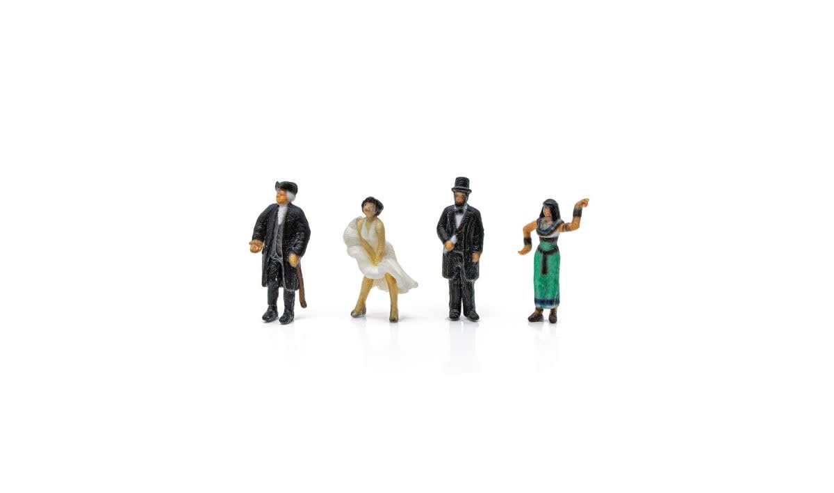 2871 N Historical Find Me Figures - 4 Pack