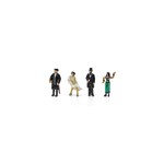 Woodland Scenics 2866 HO Historical Find Me Figures - 4 Pack