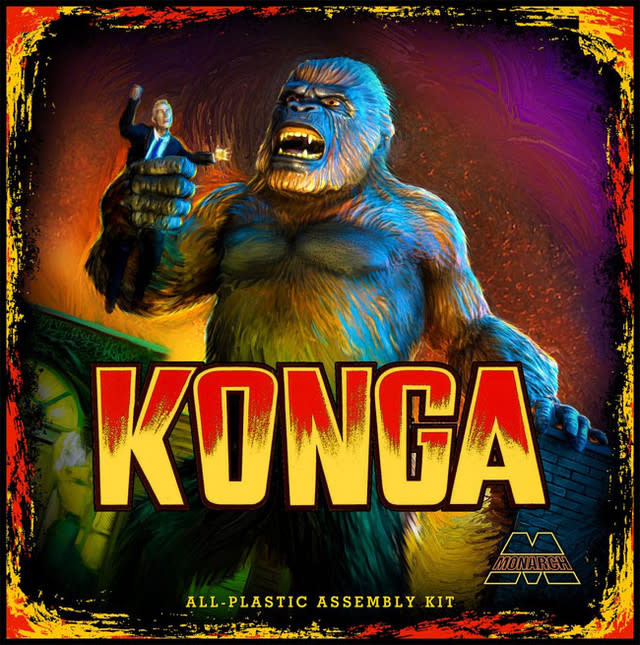 468 1/8 Konga Model Kit