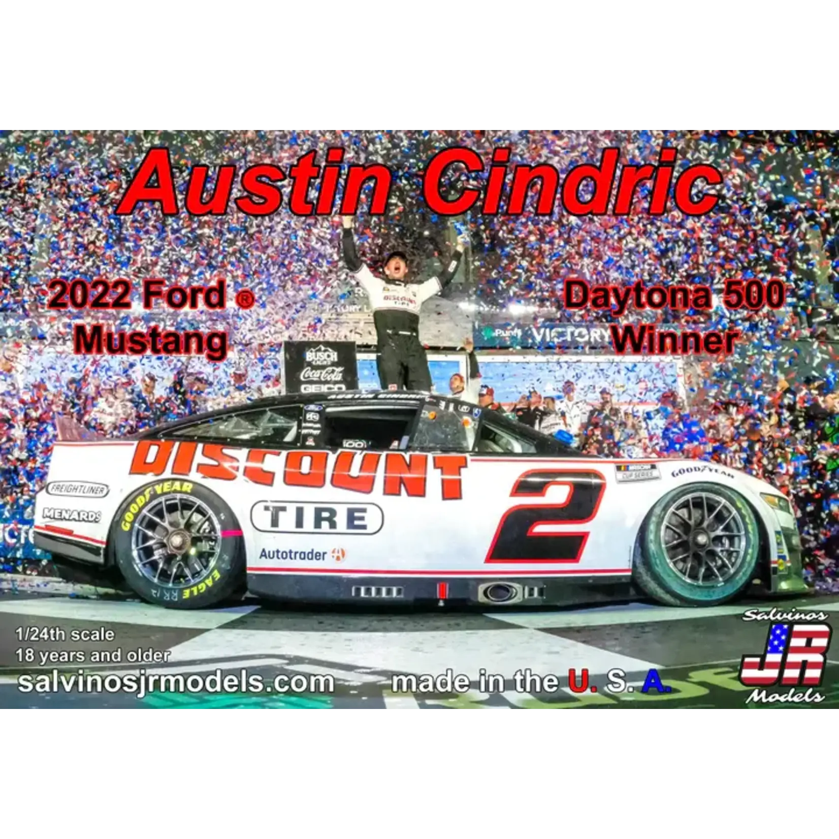Salvinos PF2022ACD Austin Cindric 2022 Ford Mustang