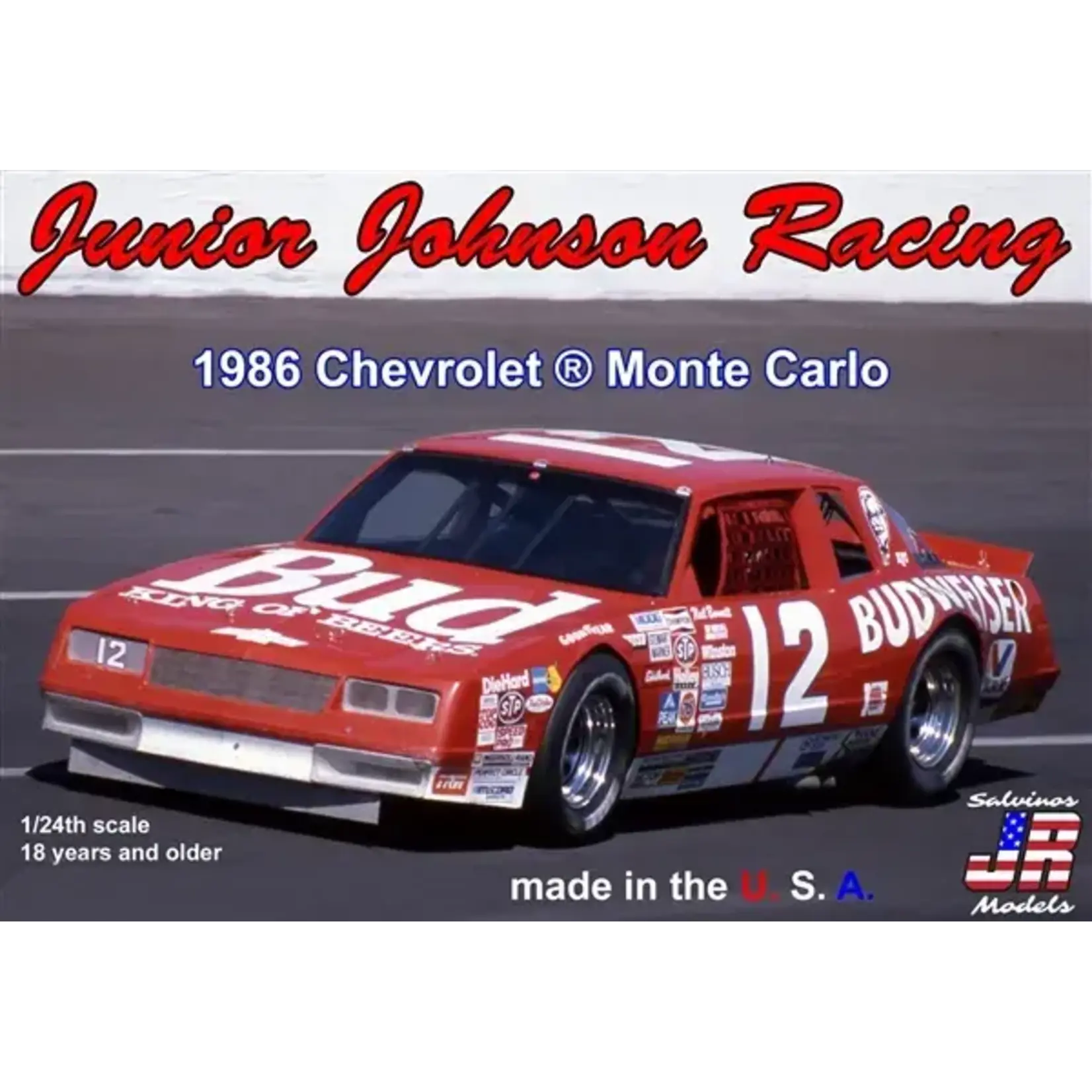 Salvinos JJMC1986NB Junior Johnson Racing 1986 Chev Monte Carlo