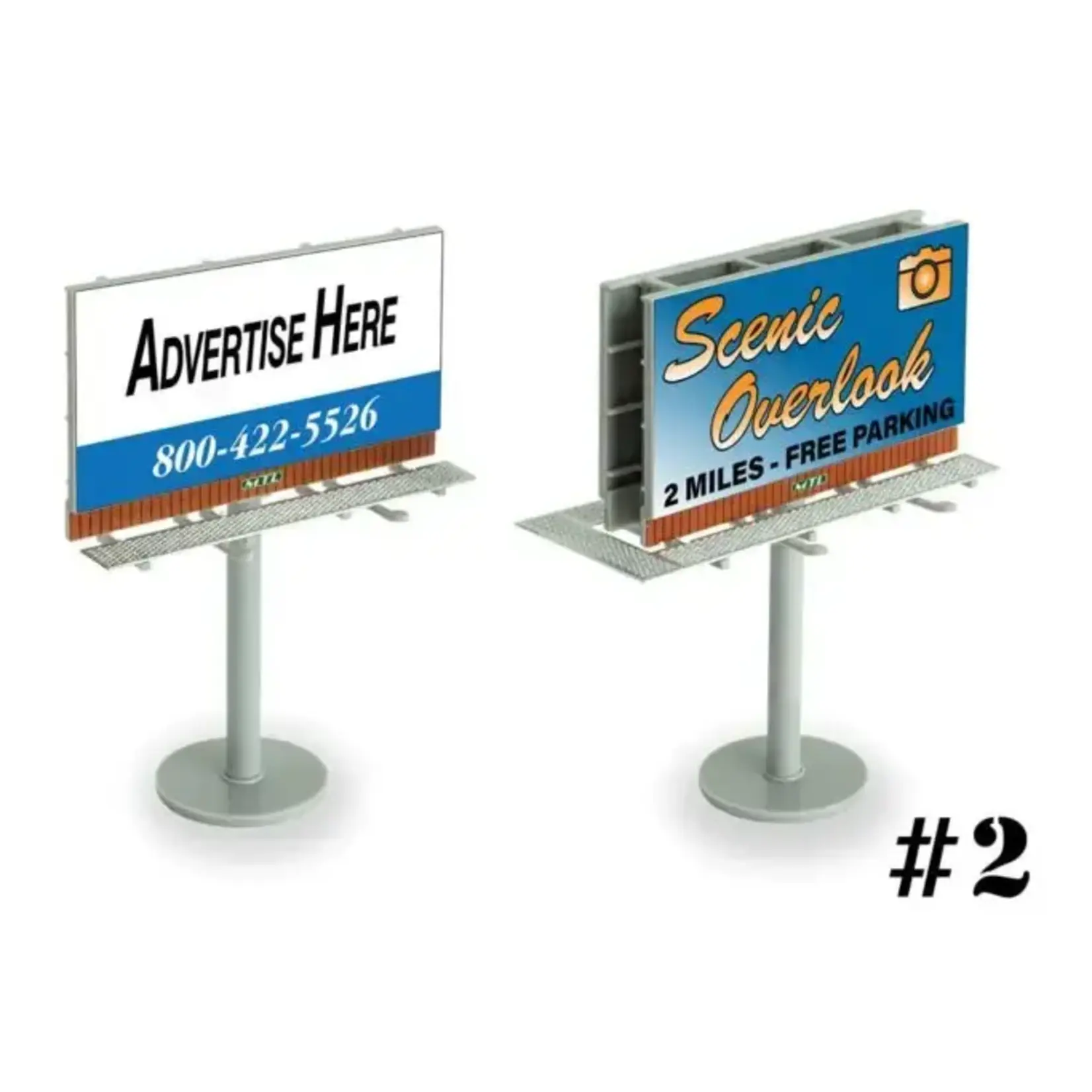 Micro Trains Line 49990504 N Modern Billboard Set#2