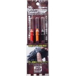 Mr Hobby 201 Mr Weathering Liner Rust Color Set 2