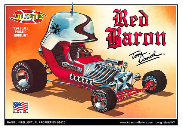 6740 Tom Daniel Red Baron Show Car w/ Trading Card