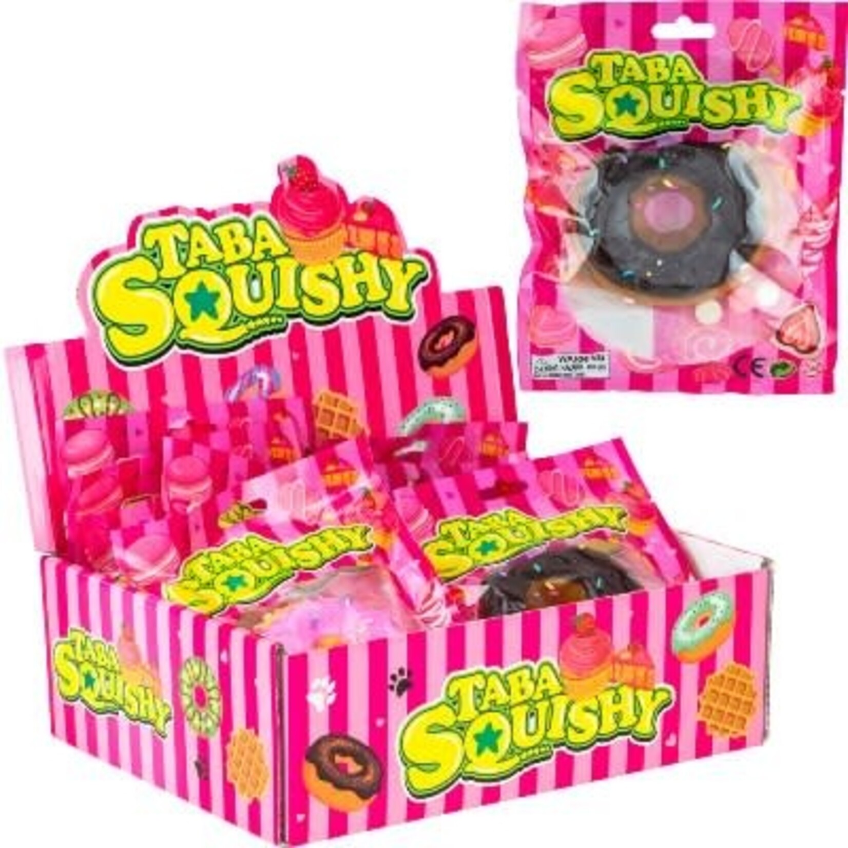 TABA Squishy Gummy Color Donut