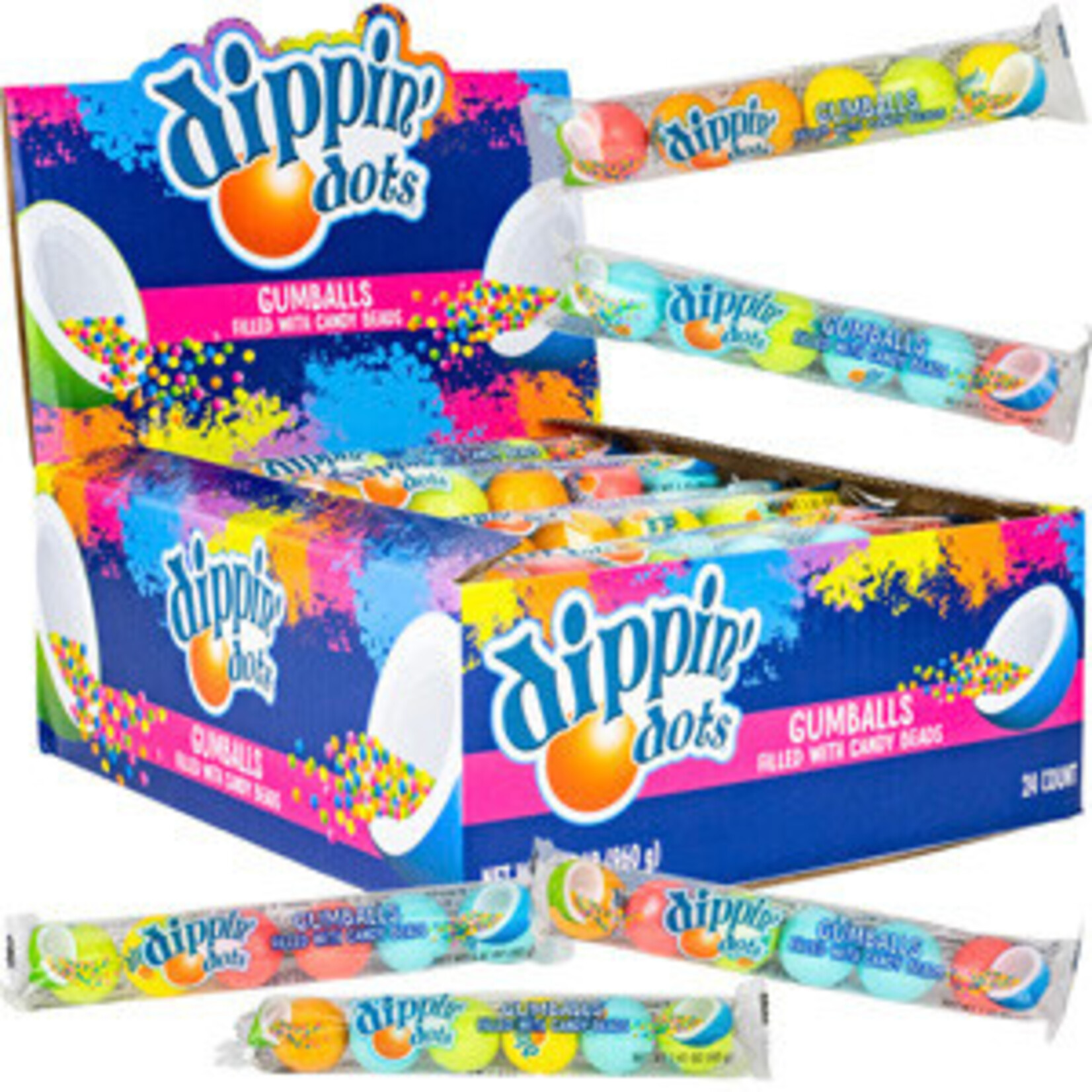 Dippin Dots Filled Gumballs