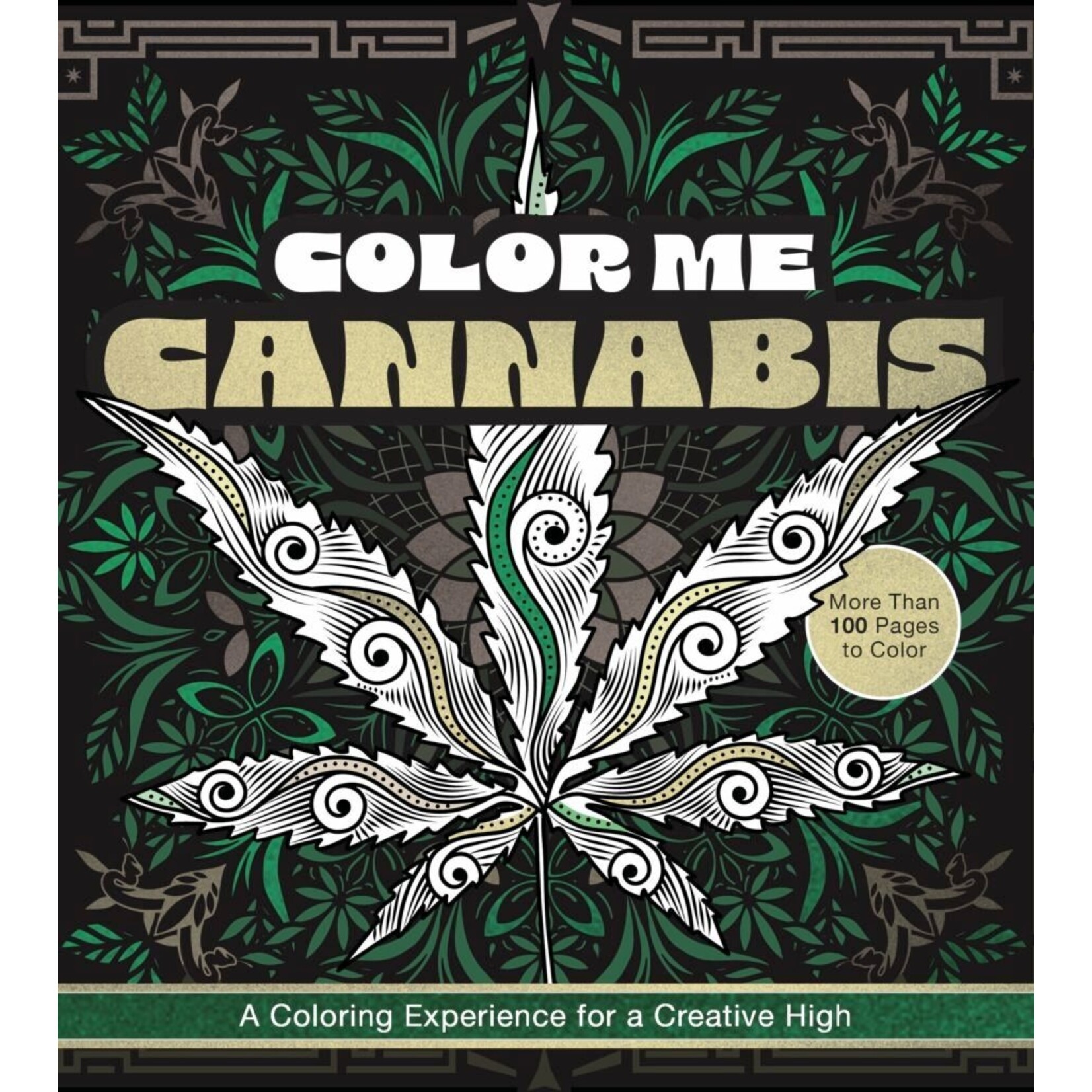 Color Me Cannabis Adult Coloring Book
