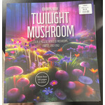 Twilight Mushroom Adult Coloring Book