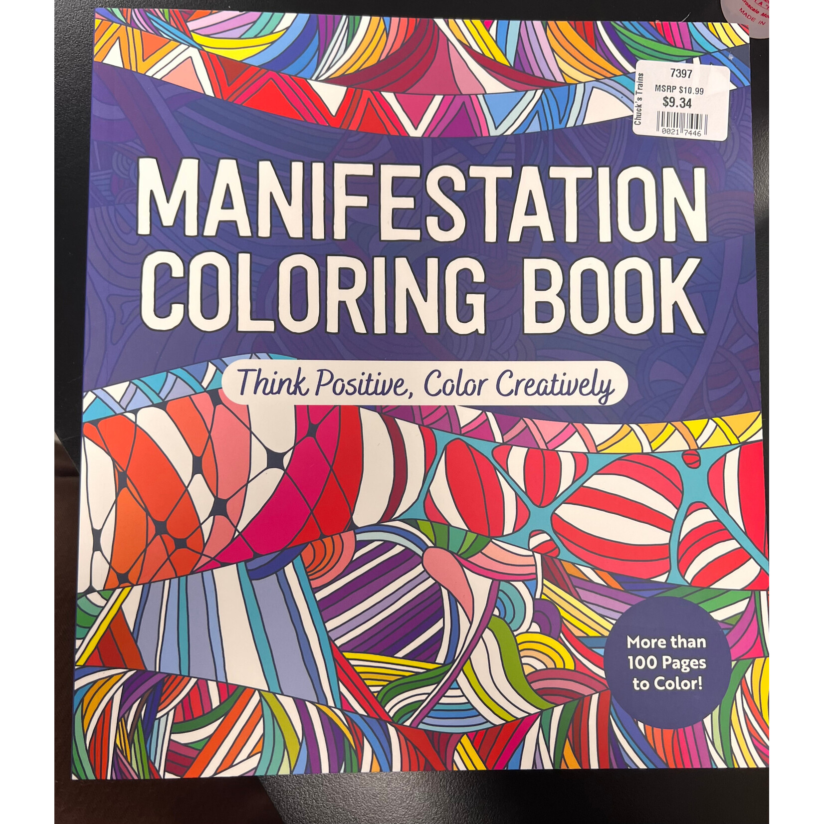 Manifestation Adult Coloring Book