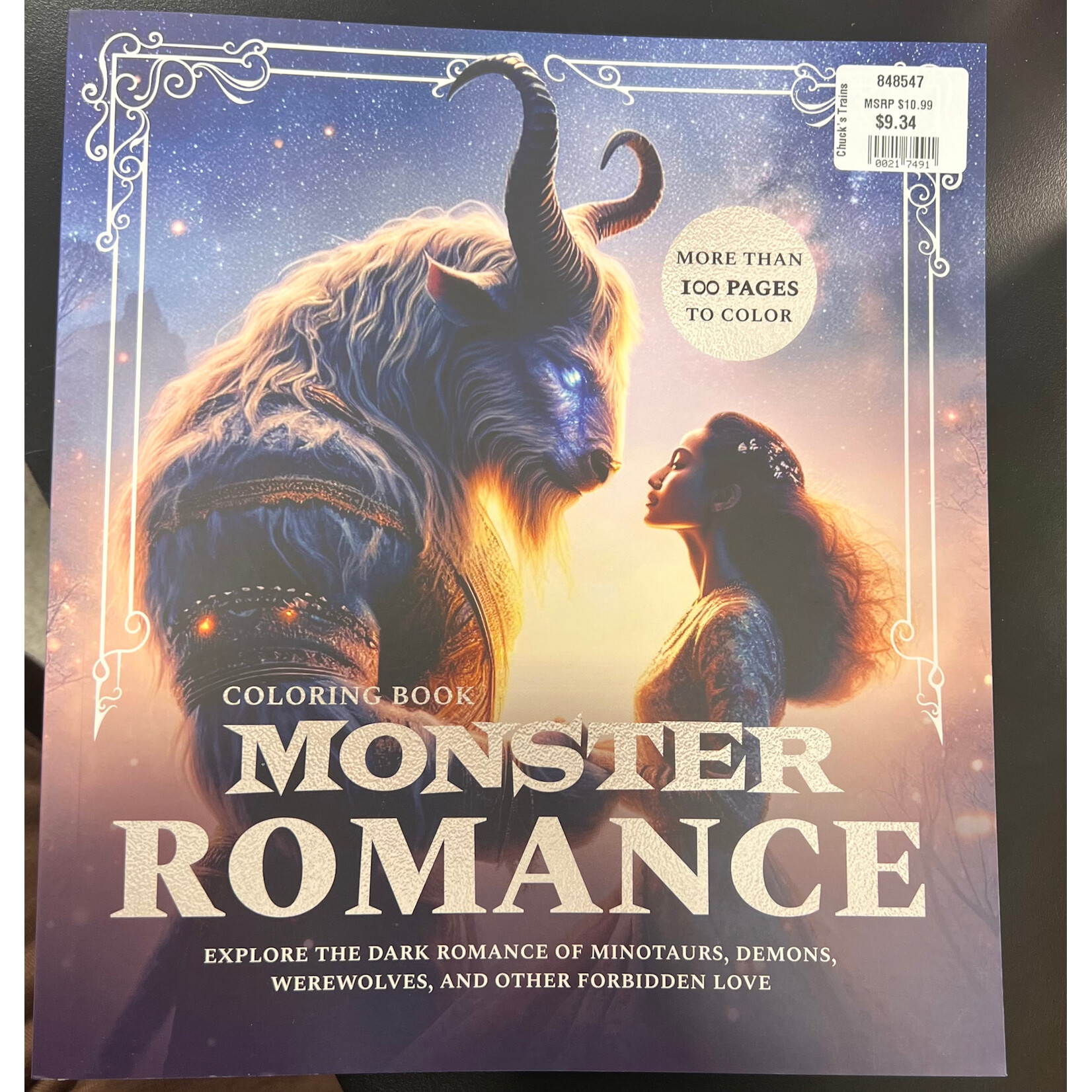 Monster Romance Adult Coloring