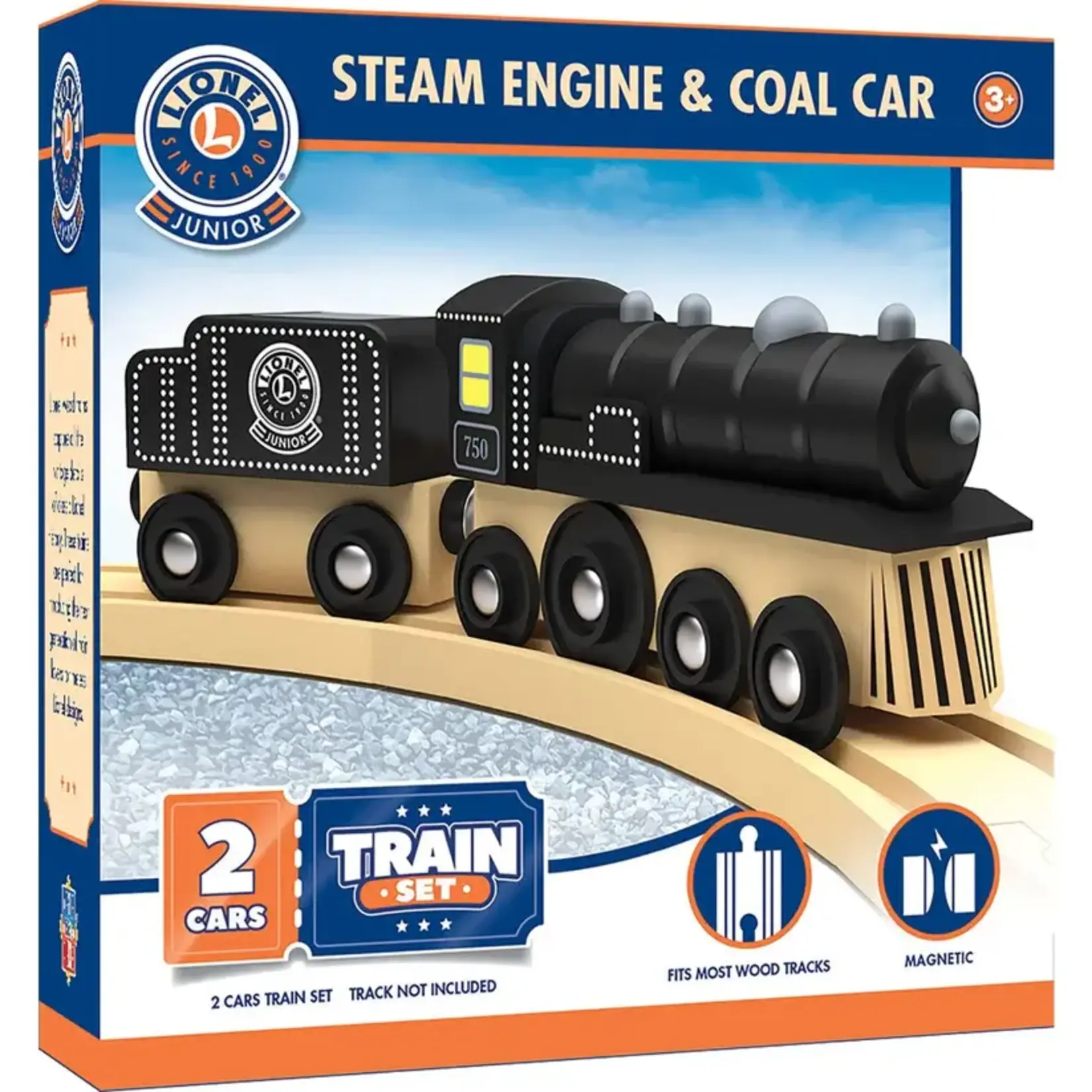 MasterPieces 42017 Lionel Original Steam Engine and Coal Car Toy Train