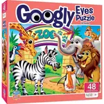 MasterPieces Googly Eyes Zoo Animals 48 Piece Puzzle
