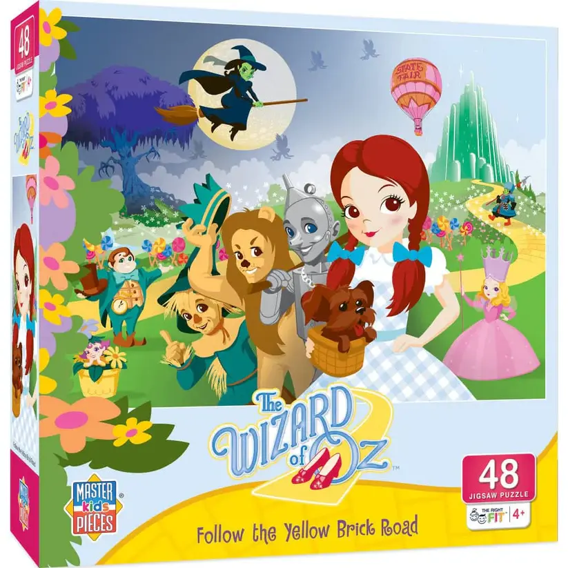 12623 Wizard of Oz Follow the Yellow Brick Road 48pc Puzzle