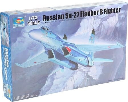 1660 Sukhoi Su27 Flanker B Russian Fighter 1/72