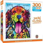 MasterPieces 31821 Dean Russo Dog is Love 300 Piece EZ Grip Puzzle