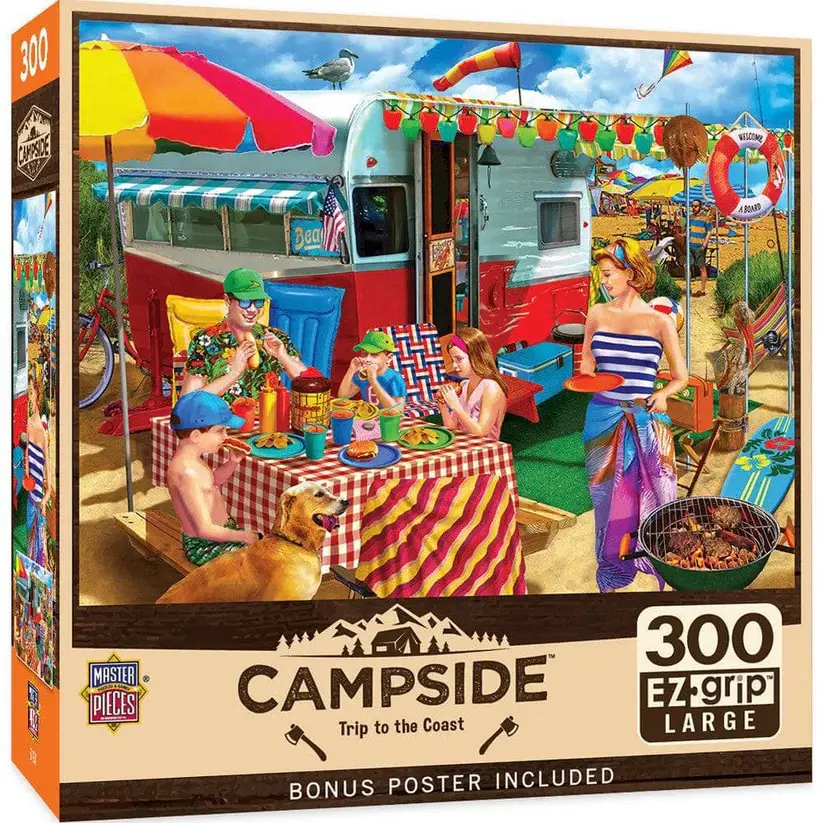 31998 Campside Trip to the Coast 300 Piece EZ Grip Puzzle
