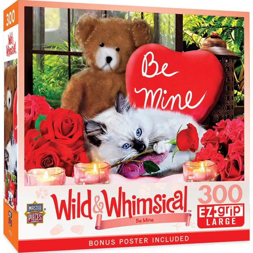 32220 Wild & Whimsical Be Mine 300 Piece EZ Grip Puzzle