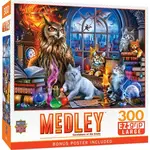 MasterPieces 32306 Medley Caretakers of the Study 300 Piece EZ Grip Puzzle