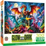 MasterPieces 32535 Glow in the Dark Triad of Fire 300 Piece EZ Grip Puzzle